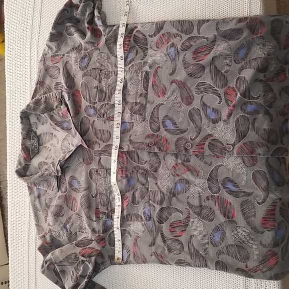 VTG Le Tigre paisley shirt - Picture 4 of 9